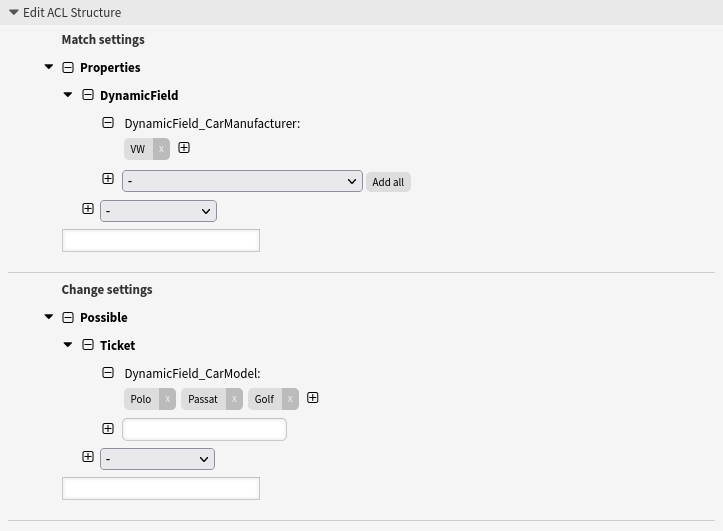 Restrict one dynamic field based on another dynamic field