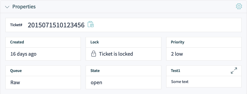 Display Dynamic Field Property Card in Properties Widget