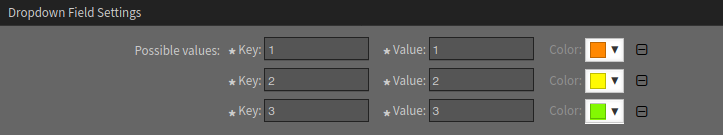 Assigning Color Indicators