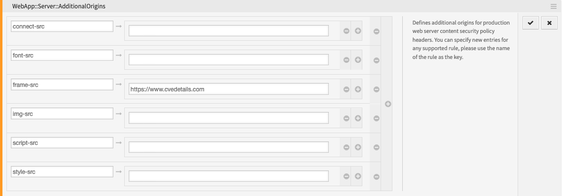 Additional Origins for Content Security Policy