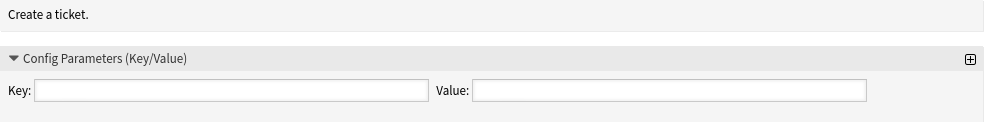 Process Management Module TicketCreate