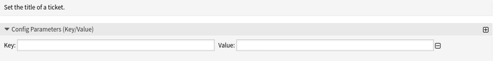 Prozessmanagement-Modul „TicketTitleSet“