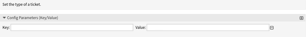 Prozessmanagement-Modul „TicketTypeSet“