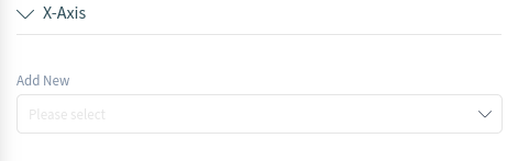 Configure X-Axis