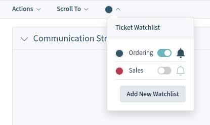 Active Watchlist Reminder