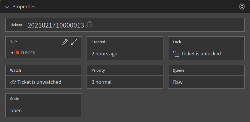 TLP Dynamic Field in Ticket Properties