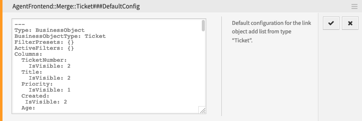 Systemeinstellung mit einem YAML-Wert